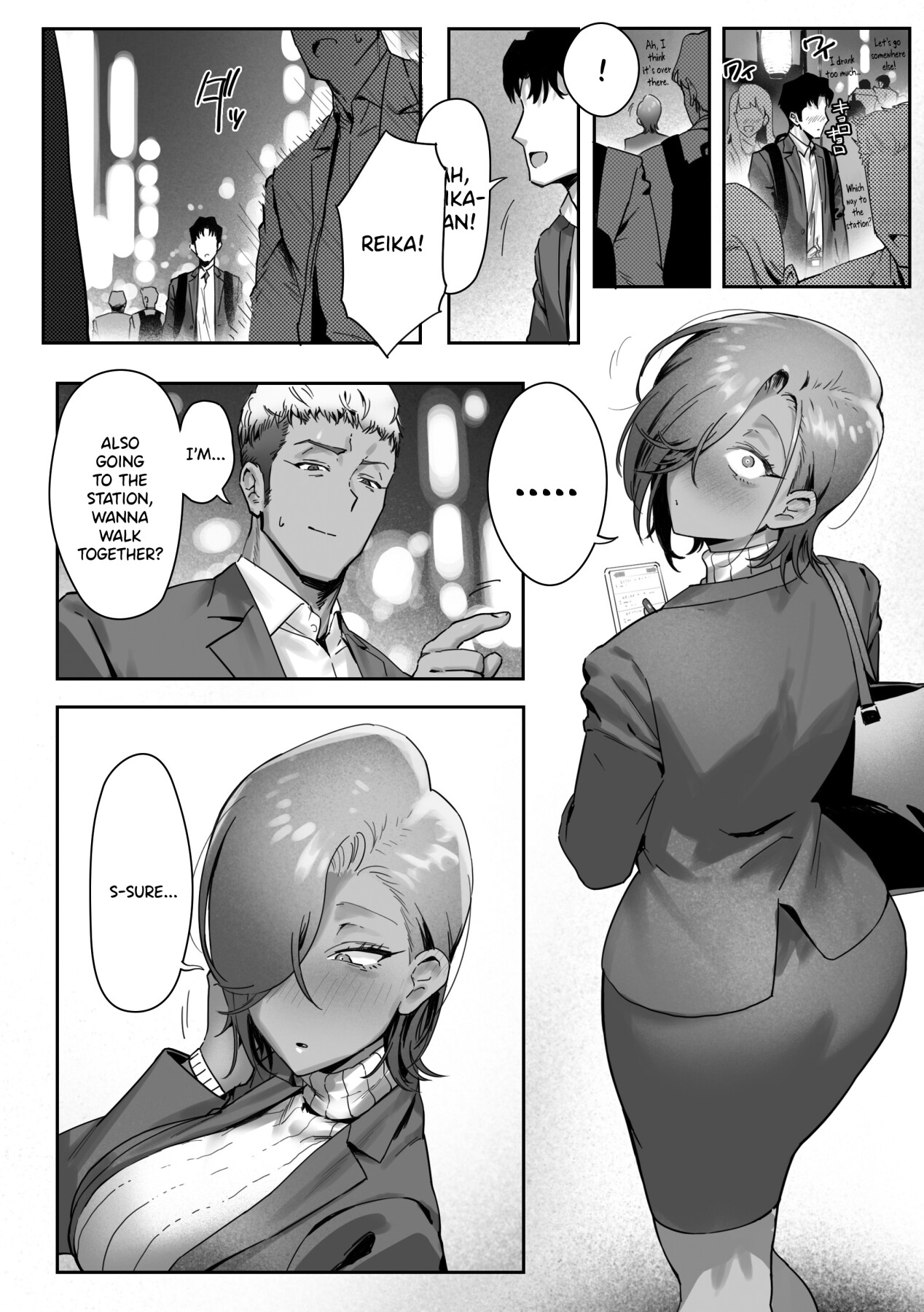 Hentai Manga Comic-Having an Affair with My Blonde Bombshell Boss Part 4-Read-20